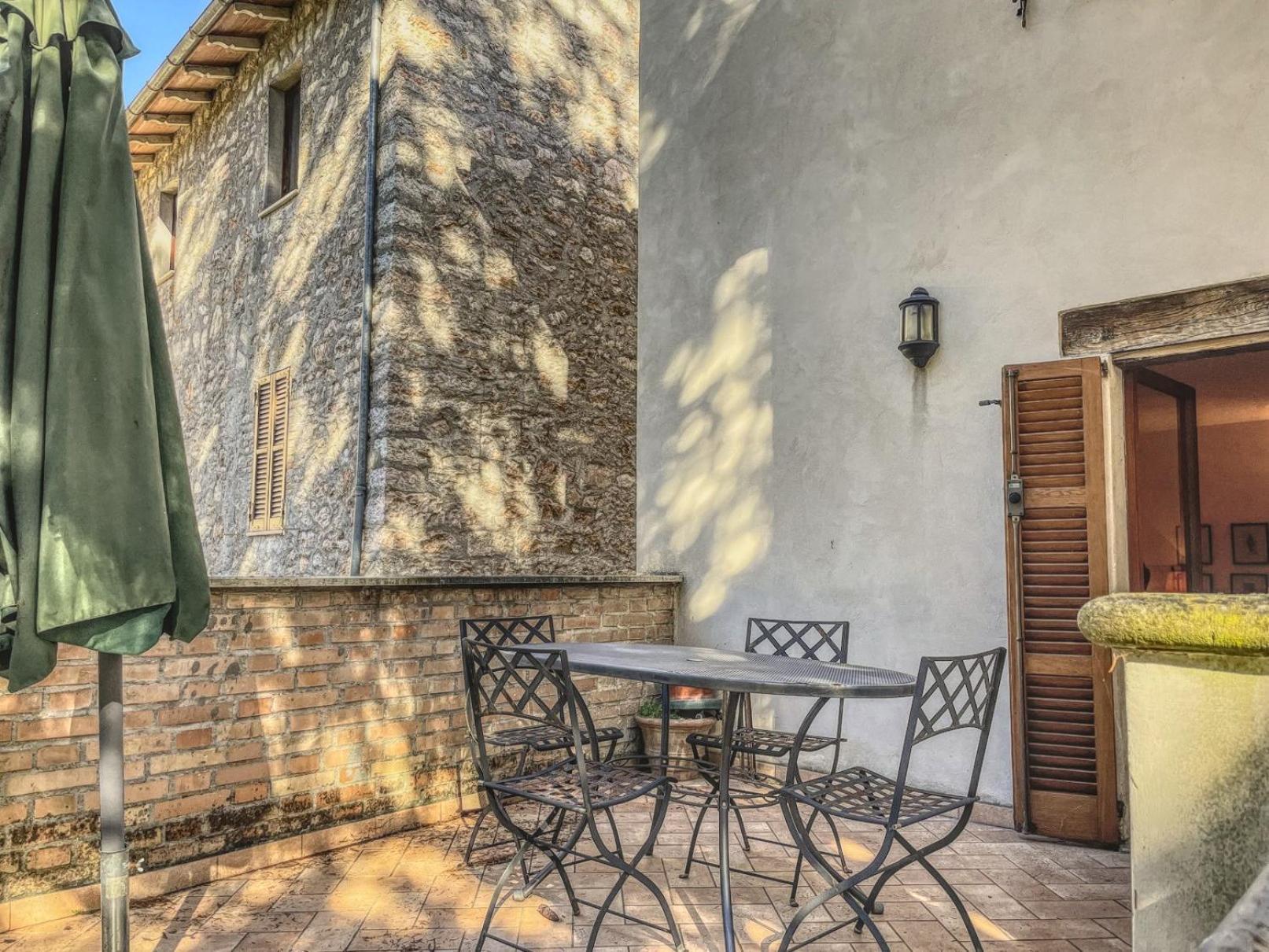 Villa Garden House Cerreto di Spoleto Esterno foto