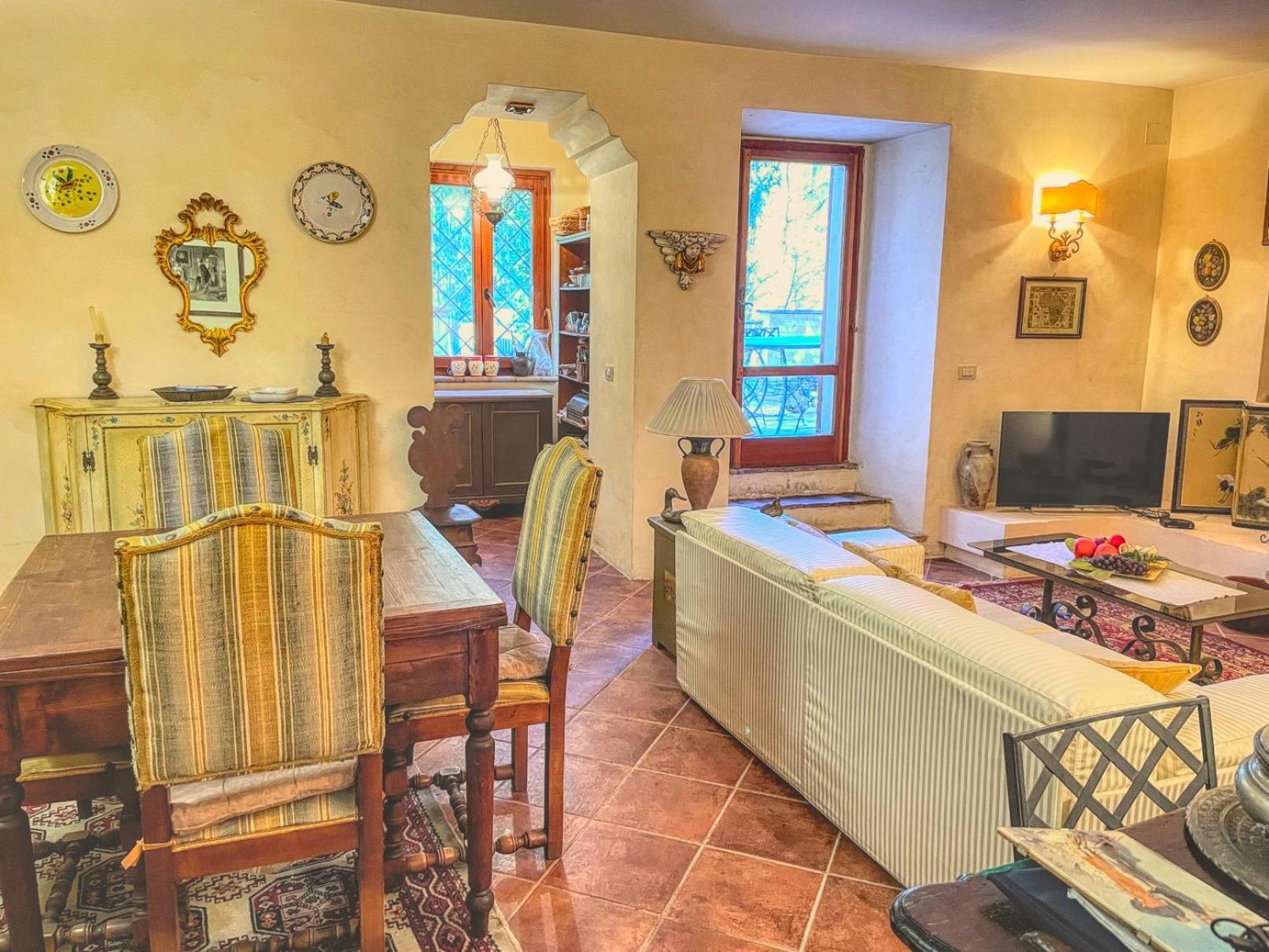 Villa Garden House Cerreto di Spoleto Esterno foto