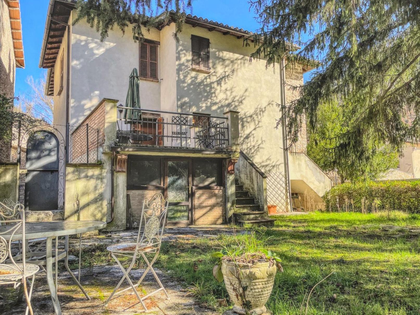 Villa Garden House Cerreto di Spoleto Esterno foto